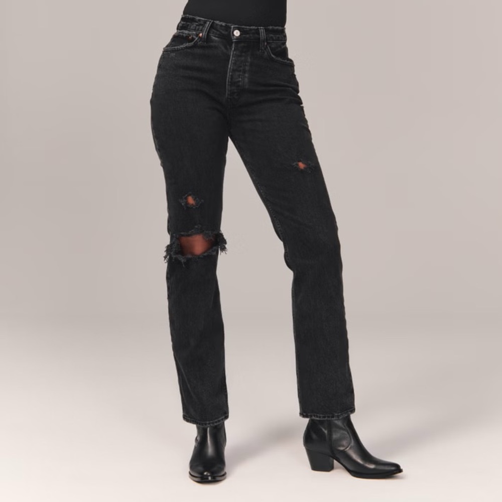 Abercrombie Curve Love Dad Jeans